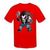 Character #51 Kids' Moisture Wicking Performance T-Shirt - red