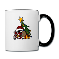 Character #52 Contrast Coffee Mug - white/black
