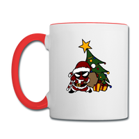 Character #52 Contrast Coffee Mug - white/red