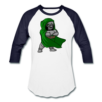 Character #53 Baseball T-Shirt - white/navy