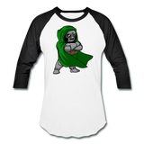 Character #53 Baseball T-Shirt - white/black