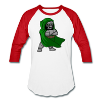 Character #53 Baseball T-Shirt - white/red