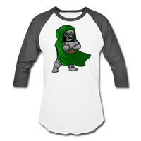 Character #53 Baseball T-Shirt - white/charcoal