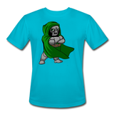 Character #53 Men’s Moisture Wicking Performance T-Shirt - turquoise