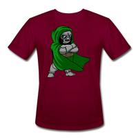 Character #53 Men’s Moisture Wicking Performance T-Shirt - burgundy