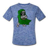Character #53 Men’s Moisture Wicking Performance T-Shirt - heather blue