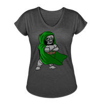 Character #53 Women's Tri-Blend V-Neck T-Shirt - deep heather