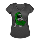 Character #53 Women's Tri-Blend V-Neck T-Shirt - deep heather