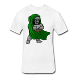 Character #53 Fitted Cotton/Poly T-Shirt by Next Level - white