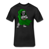 Character #53 Fitted Cotton/Poly T-Shirt by Next Level - black