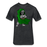 Character #53 Fitted Cotton/Poly T-Shirt by Next Level - heather black