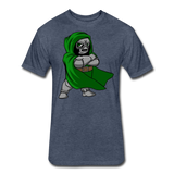 Character #53 Fitted Cotton/Poly T-Shirt by Next Level - heather navy