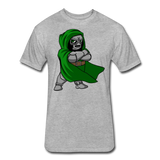 Character #53 Fitted Cotton/Poly T-Shirt by Next Level - heather gray