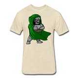 Character #53 Fitted Cotton/Poly T-Shirt by Next Level - heather cream