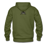 Character #53 Men’s Premium Hoodie - olive green