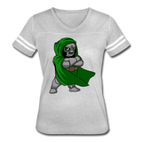 Character #53 Women’s Vintage Sport T-Shirt - heather gray/white