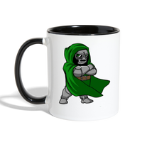Character #53 Contrast Coffee Mug - white/black