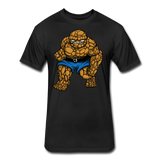 Character #54 Fitted Cotton/Poly T-Shirt by Next Level - black