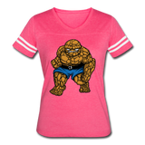 Character #54 Women’s Vintage Sport T-Shirt - vintage pink/white