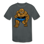 Character #54 Kids' Moisture Wicking Performance T-Shirt - charcoal