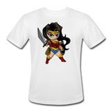 Character #55 Men’s Moisture Wicking Performance T-Shirt - white