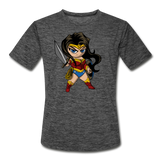 Character #55 Men’s Moisture Wicking Performance T-Shirt - dark heather gray