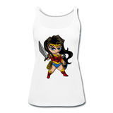 Character #55 Women’s Premium Tank Top - white