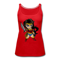 Character #55 Women’s Premium Tank Top - red