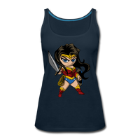 Character #55 Women’s Premium Tank Top - deep navy