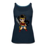 Character #55 Women’s Premium Tank Top - deep navy
