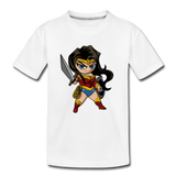 Character #55 Kids' Premium T-Shirt - white