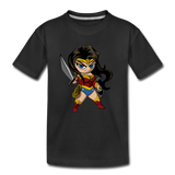 Character #55 Kids' Premium T-Shirt - black