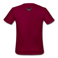 Triggered Diamond Hands Men’s Moisture Wicking Performance T-Shirt - burgundy