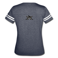 Triggered Diamond Hands Women’s Vintage Sport T-Shirt - vintage navy/white