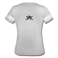 Triggered Diamond Hands Women’s Vintage Sport T-Shirt - heather gray/white