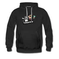 Triggered Diamond Hands Men’s Premium Hoodie - black