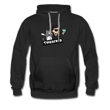 Triggered Diamond Hands Men’s Premium Hoodie - black