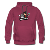 Triggered Diamond Hands Men’s Premium Hoodie - burgundy