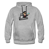 Triggered Diamond Hands Men’s Premium Hoodie - heather gray