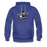 Triggered Diamond Hands Men’s Premium Hoodie - royalblue