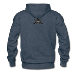 Triggered Diamond Hands Men’s Premium Hoodie - heather denim