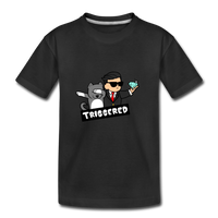 Triggered Diamond Hands Kids' Premium T-Shirt - black