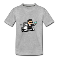 Triggered Diamond Hands Kids' Premium T-Shirt - heather gray