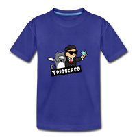 Triggered Diamond Hands Kids' Premium T-Shirt - royal blue