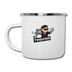 Triggered Diamond Hands Camper Mug - white