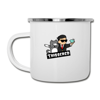 Triggered Diamond Hands Camper Mug - white