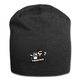 Triggered Diamond Hands Jersey Beanie - charcoal gray