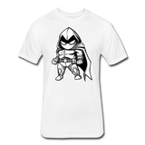 Character #56 Fitted Cotton/Poly T-Shirt by Next Level - white