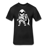 Character #56 Fitted Cotton/Poly T-Shirt by Next Level - black