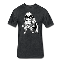 Character #56 Fitted Cotton/Poly T-Shirt by Next Level - heather black